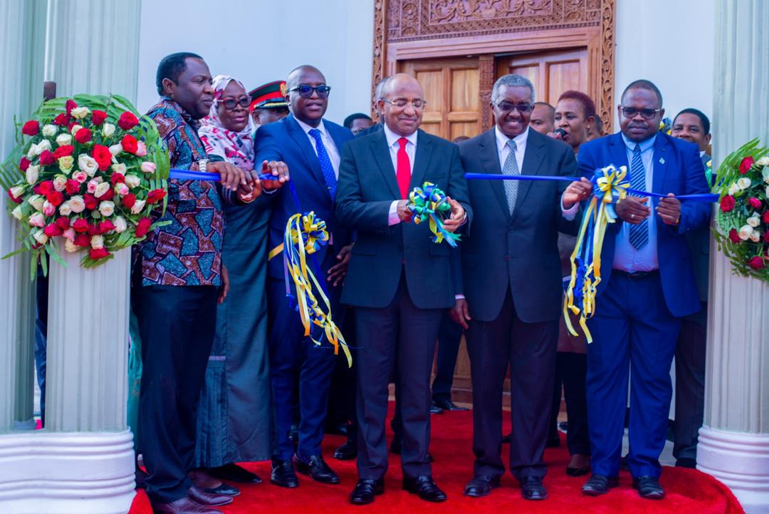 <strong>H.E, Dr. Hussein Ali Mwinyi, President of Zanzibar and Chairman of the Revolutionary Council, Launches the New Horticulture Knowledge Center in Zanzibar.</strong>