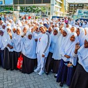 THE REVOLUTIONARY GOVERNMENT OF ZANZIBAR, THE EUROPEAN UNION, AND FAO LEAD THE PUBLIC WALK FOR FOOD SAFETY: PROMOTING AWARENESS AND SAFE PRACTICES FOR A HEALTHY COMMUNITY.