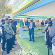 Chief Secretary, Hon. Dr. Moses Kusiluka, at our AGRI-CONNECT Booth in NaneNane – Mbeya