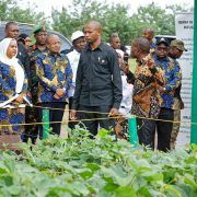 PRESIDENT MWINYI OPENS THE EIGHTH NANE NANE AGRICULTURAL EXHIBITIONS IN ZANZIBAR.